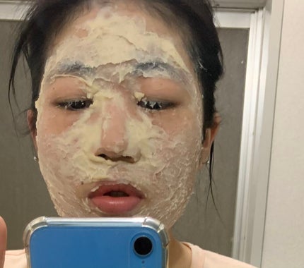 J-Pepper 酒粕のクチコミ「ほんとにホラー注意です
最近、酒粕を買って甘酒を作ったのですが残って放置してて酒粕には美白効.....」(2枚目)