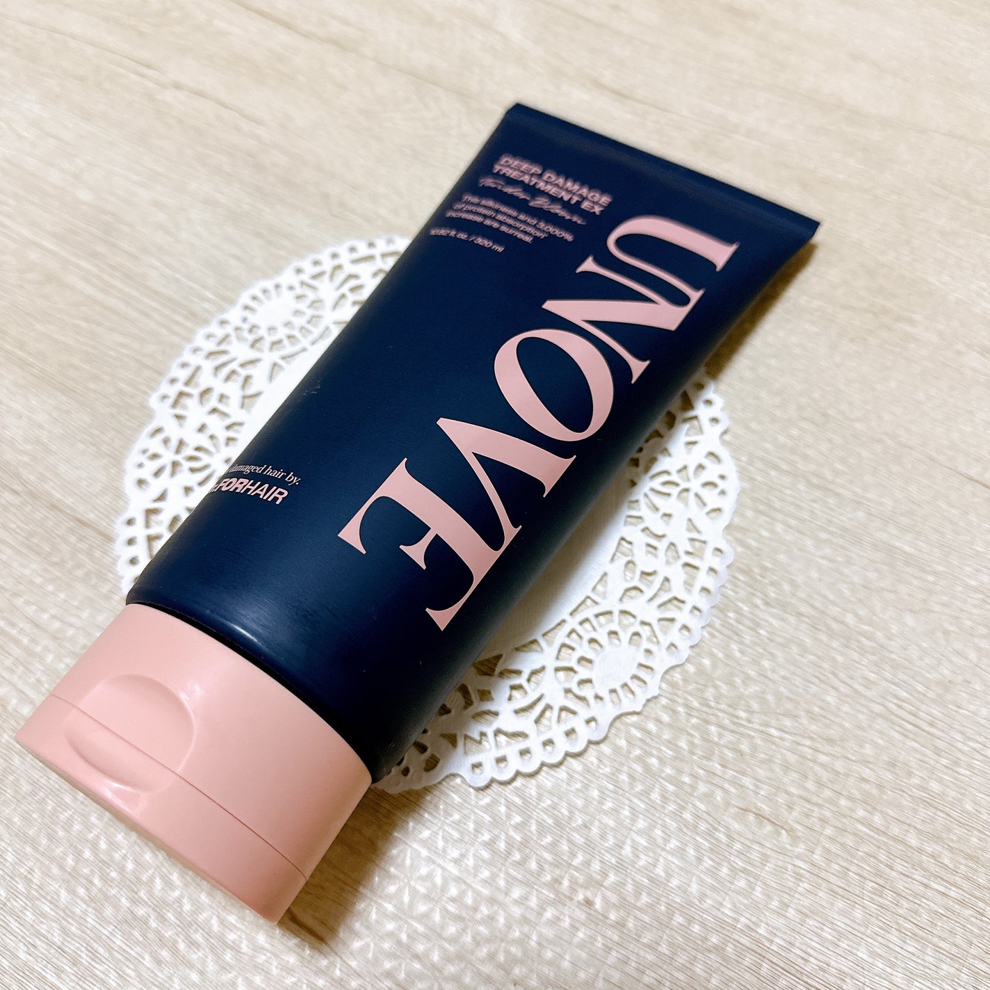 ディープダメージトリートメントEX/UNOVE/洗い流すヘアトリートメントを使ったクチコミ(2枚目)