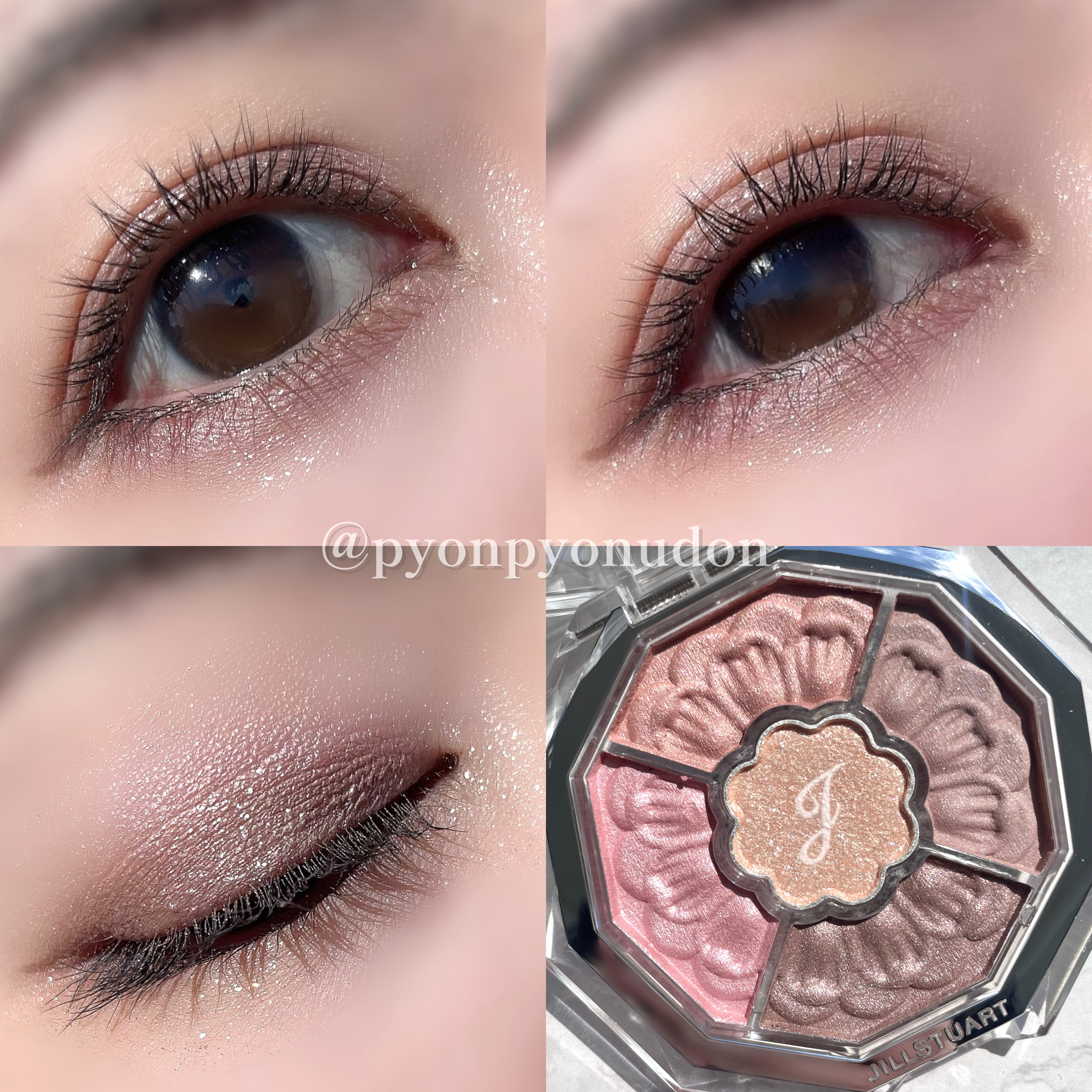 ジルスチュアート ブルームクチュール アイズ　ジュエルドブーケ/JILL STUART/アイシャドウパレットを使ったクチコミ（3枚目）