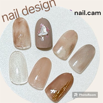 アイシングジェルネイル/セリア/ジェルネイルを使ったクチコミ(3枚目)