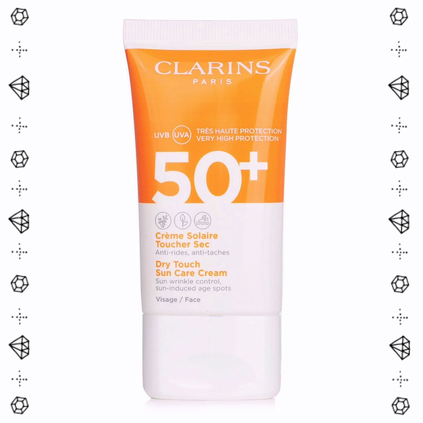 ドライタッチ サンケア クリーム ハイプロテクション/CLARINS/日焼け止めクリームを使ったクチコミ（2枚目）
