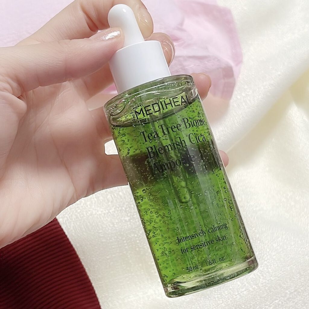 ティーツリーバイオーム ブレミッシュシカアンプル/MEDIHEAL/美容液を使ったクチコミ（1枚目）