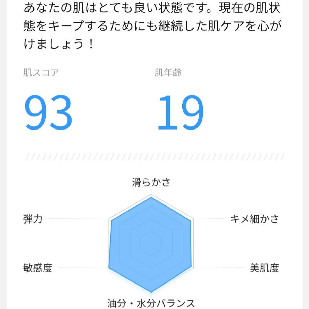 ☕️ココアパウダー☕️ on LIPS 「lemonとかいうアプリで肌診断をしたら同い年だった!今までの..」(1枚目)
