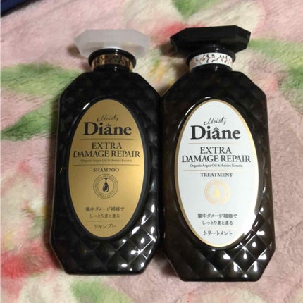 パーフェクトビューティ モイストダイアン エクストラダメージリペア シャンプー/トリートメント/ダイアン/市販シャンプーを使ったクチコミ(1枚目)