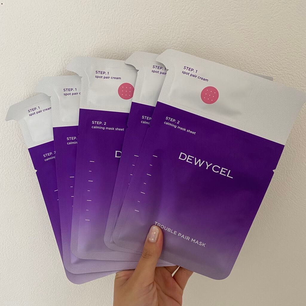 トラブルペアーマスク/DEWYCEL/シートマスク・パックを使ったクチコミ(1枚目)