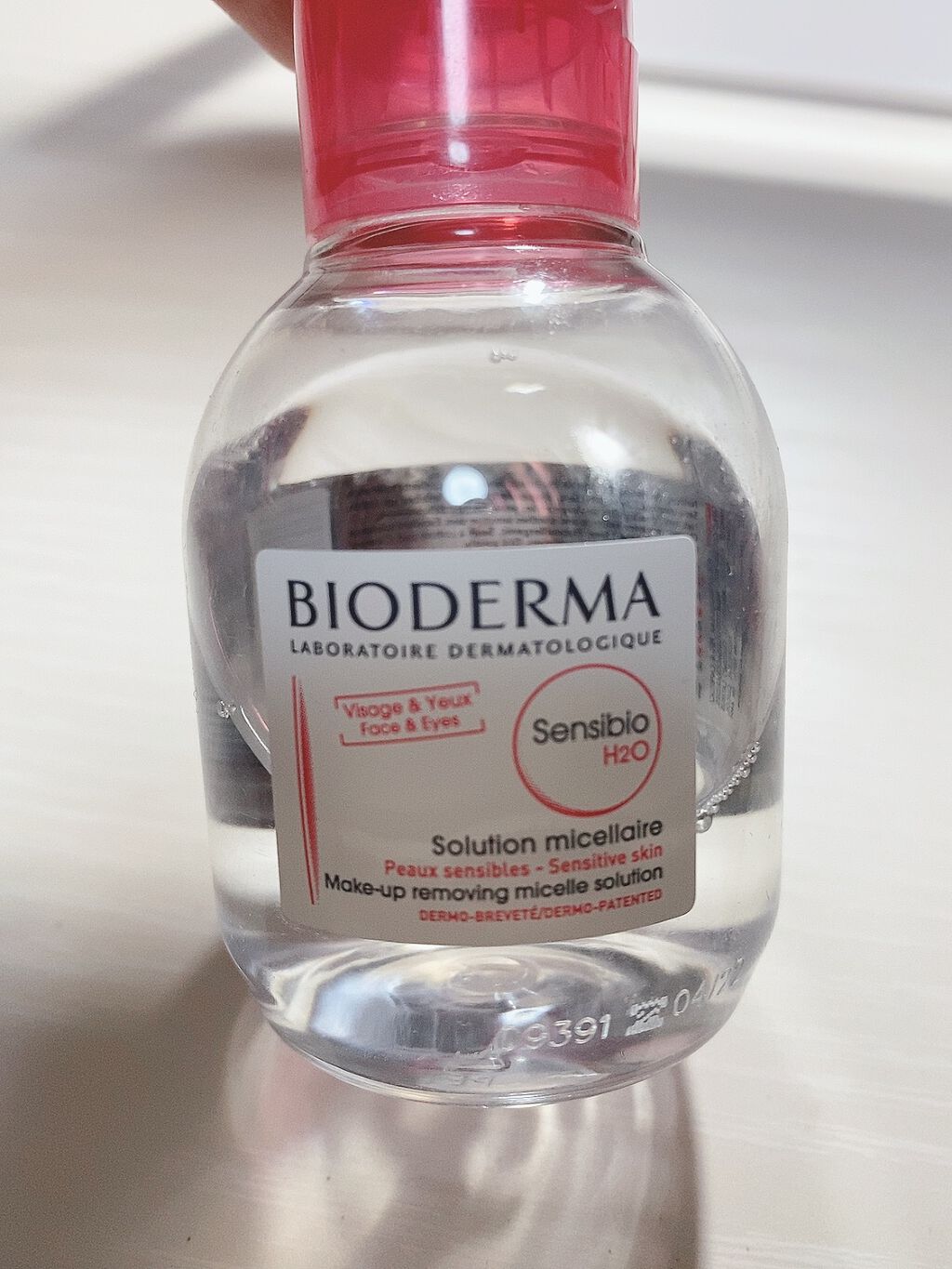 サンシビオ エイチツーオー D/ビオデルマ/クレンジングウォーターを使ったクチコミ(1枚目)