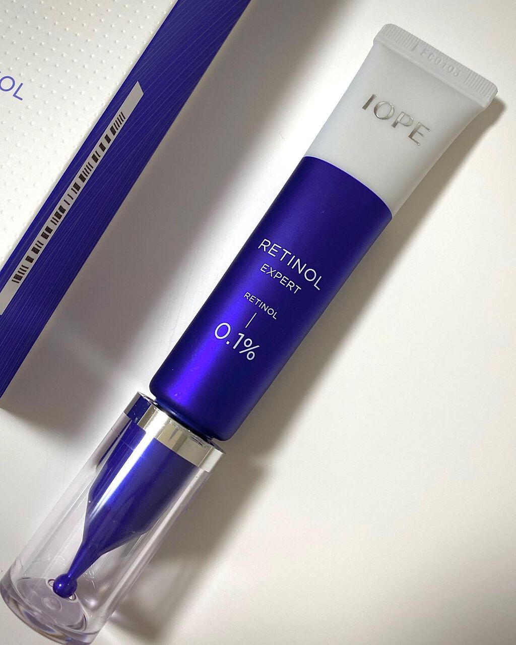 レチノール エキスパート0.1%/IOPE/美容液を使ったクチコミ（3枚目）