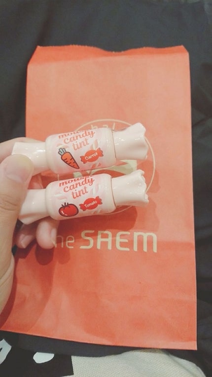 ムース キャンディー ティント/the SAEM/リップティントを使ったクチコミ(1枚目)