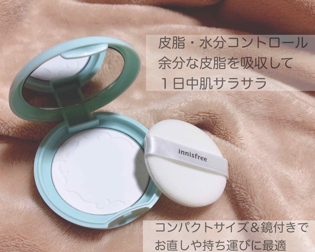 ノーセバム ミネラルパクト N/innisfree/プレストパウダーを使ったクチコミ(2枚目)