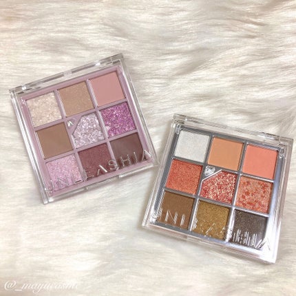 グリッターペディアアイパレット/unleashia/アイシャドウパレットを使ったクチコミ(8枚目)