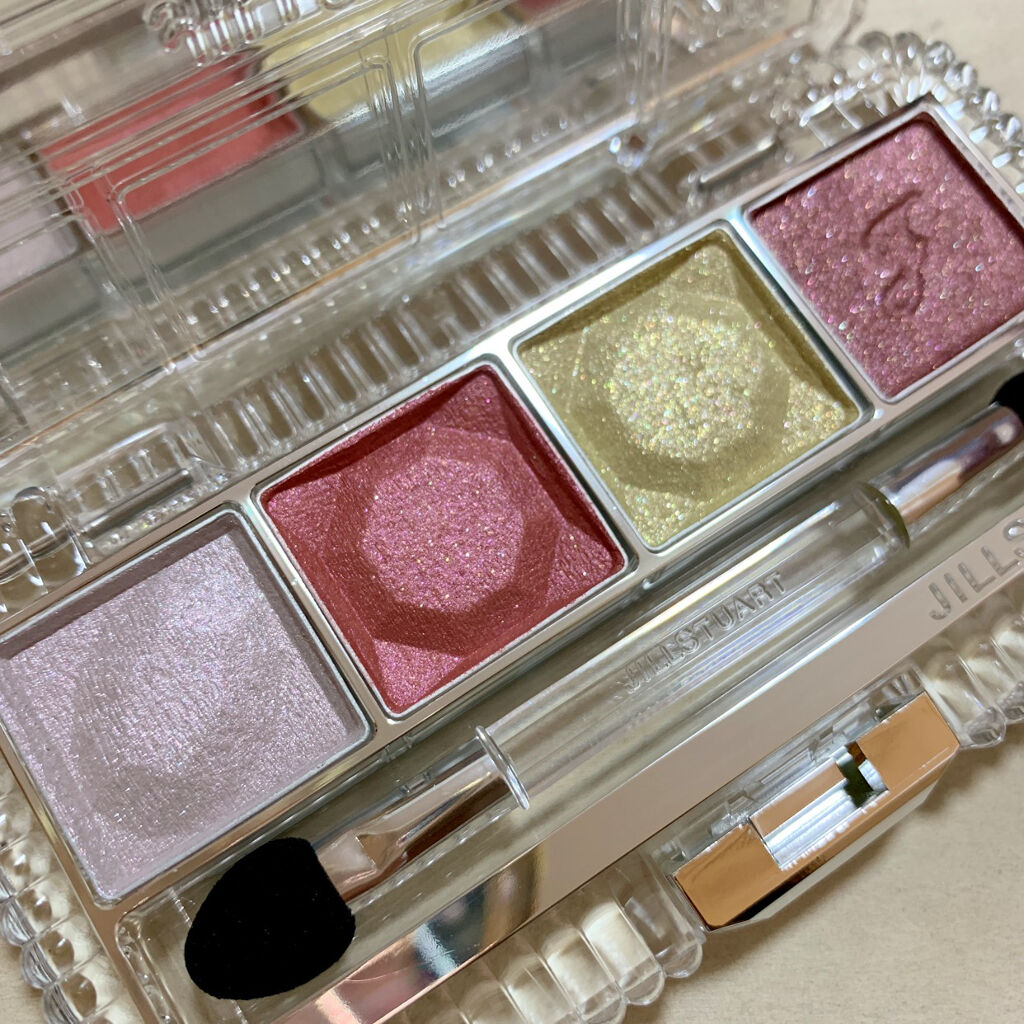 ジルスチュアート エターナルクチュール アイズ シマー 09 sign of blush/JILL STUART/アイシャドウパレットを使ったクチコミ（3枚目）