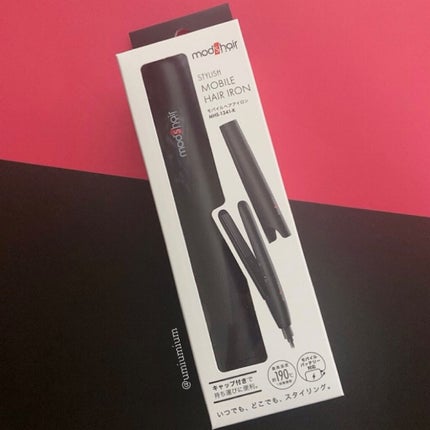モバイルヘアアイロン(MHS-1341)/mod's hair/ストレートアイロンを使ったクチコミ(5枚目)