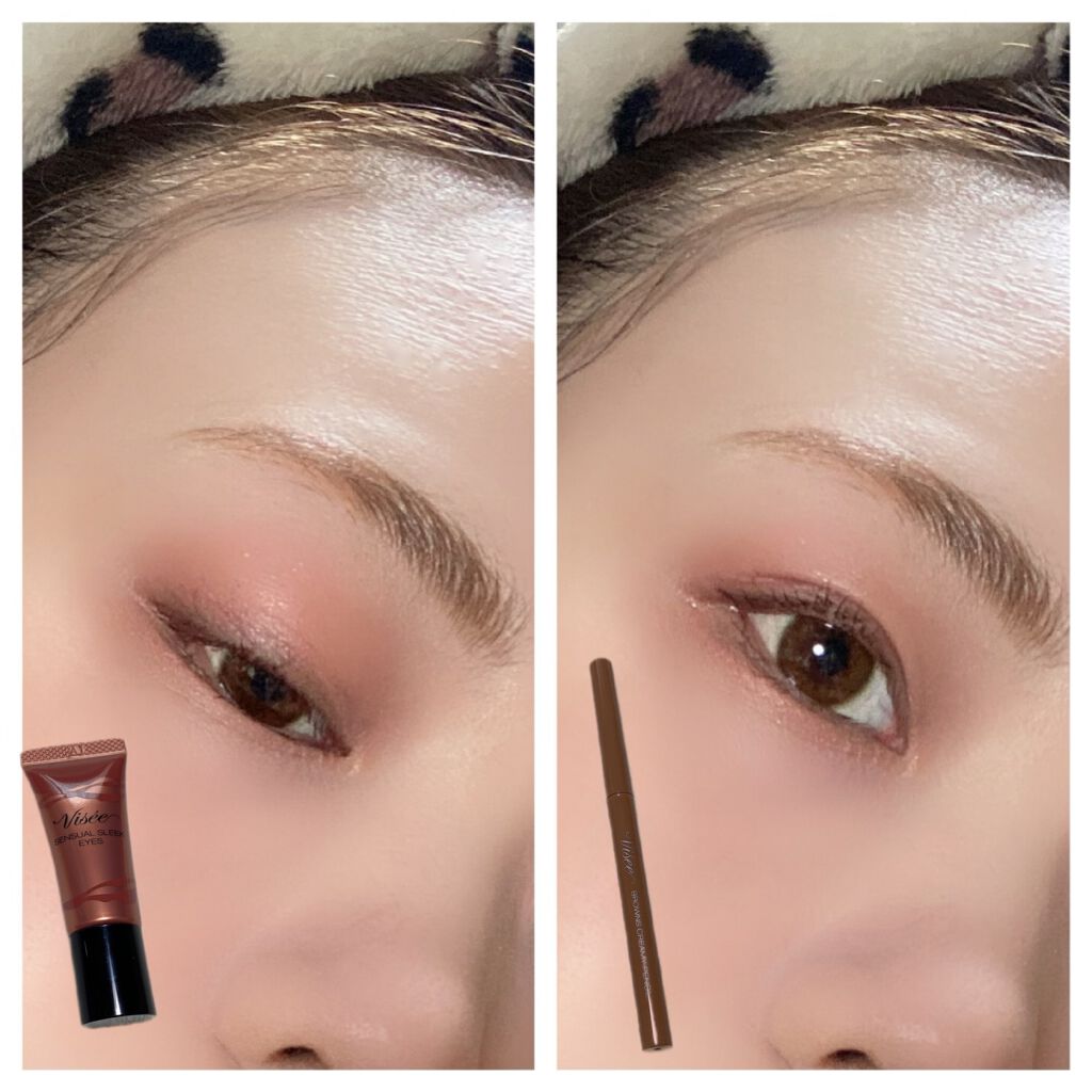 センシュアルスリーク アイズ/Visée/リキッドアイシャドウを使ったクチコミ(1枚目)