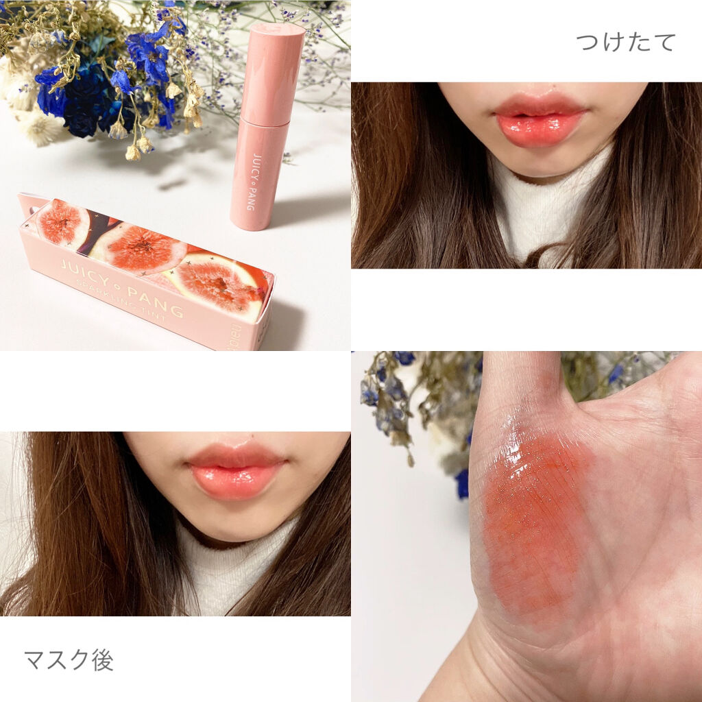 アピュー ジューシーパン スパークリングティント/A’pieu/口紅を使ったクチコミ（1枚目）