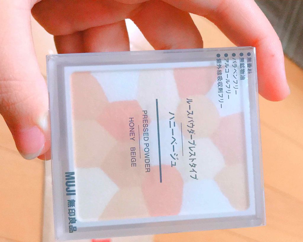 ルースパウダープレストタイプ/無印良品/プレストパウダーを使ったクチコミ(2枚目)