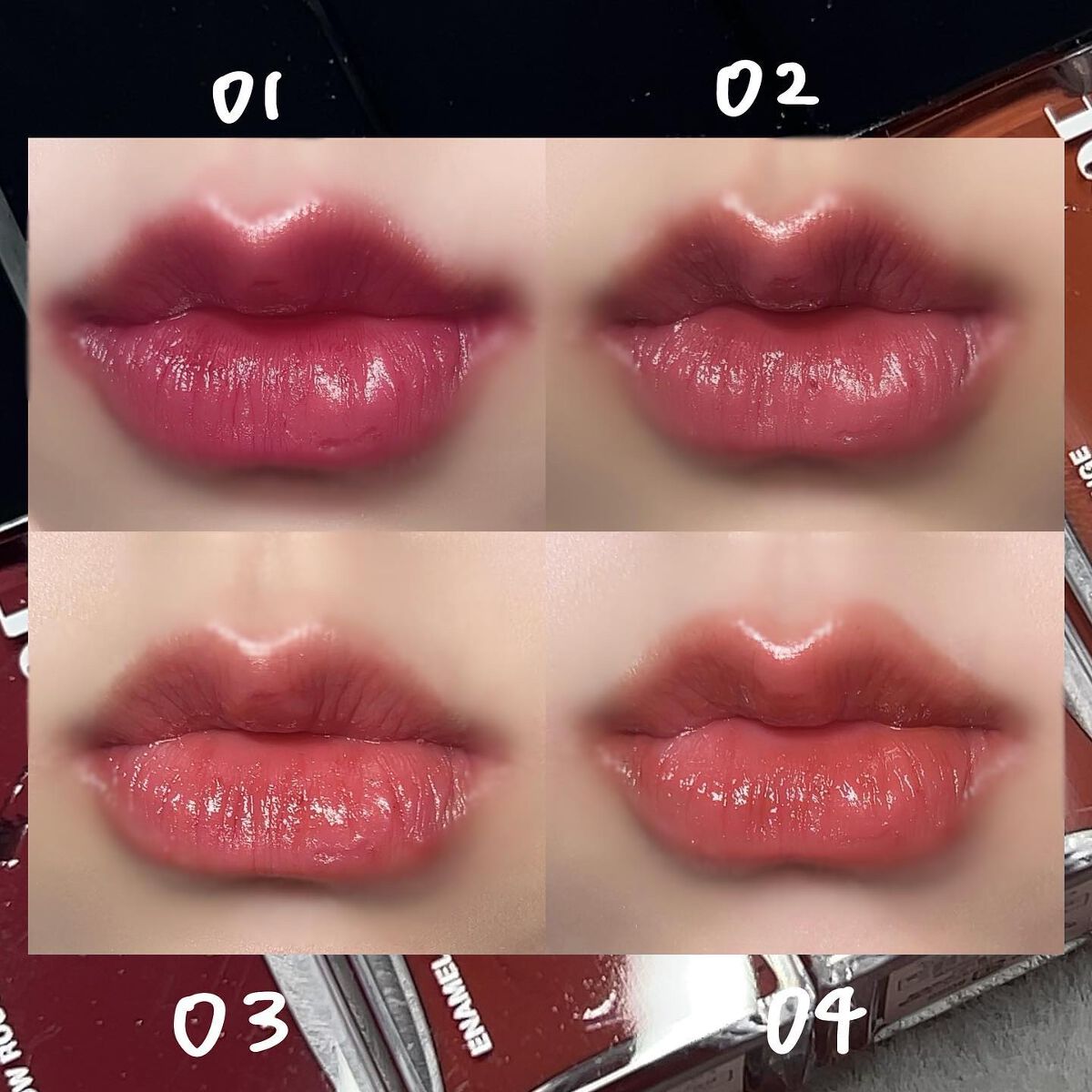 エナメルグロールージュ/GAB ME/口紅を使ったクチコミ(6枚目)