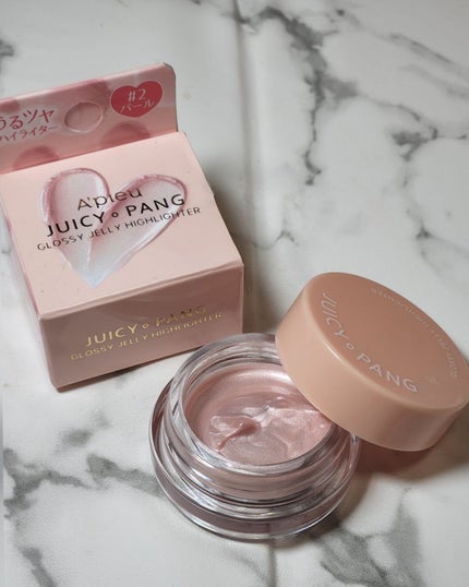 ジューシーパン グロッシージェリーハイライター/A’pieu/クリームハイライトを使ったクチコミ(1枚目)