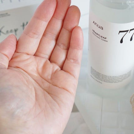 ドクダミ 77 スージングトナー/Anua/化粧水を使ったクチコミ(3枚目)