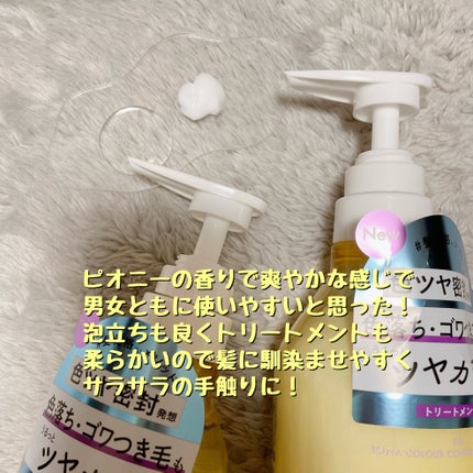 ツヤカラーコントロール シャンプー/ ヘアトリートメント/Number.S /市販シャンプーを使ったクチコミ(2枚目)