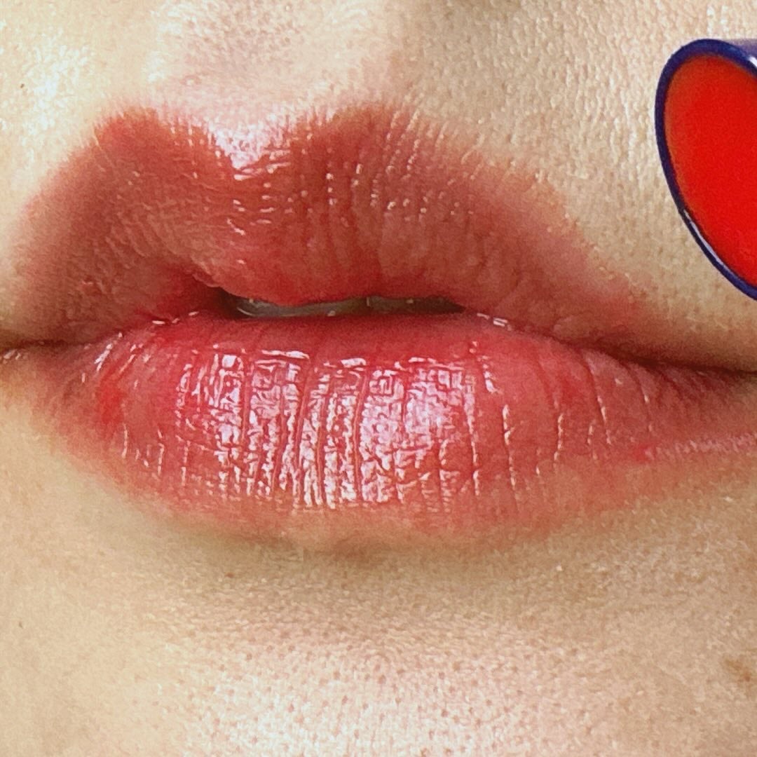 ニベア リッチケア&カラーリップ/ニベア/リップクリームを使ったクチコミ(7枚目)