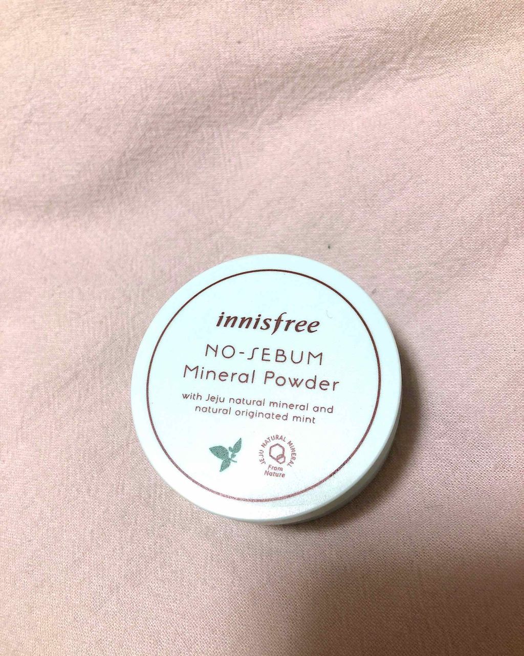 ノーセバム ミネラルパウダー/innisfree/ルースパウダーを使ったクチコミ(1枚目)