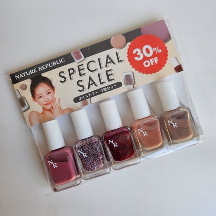 ネイルカラー/ネイチャーリパブリック/マニキュアを使ったクチコミ(1枚目)