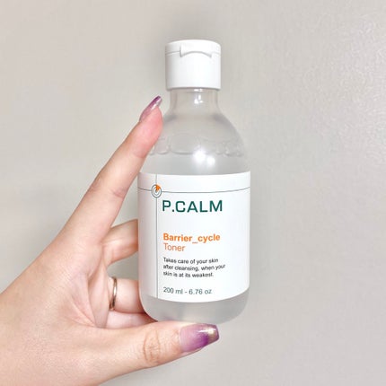 バリアサイクルトナー/P.CALM/化粧水を使ったクチコミ(1枚目)