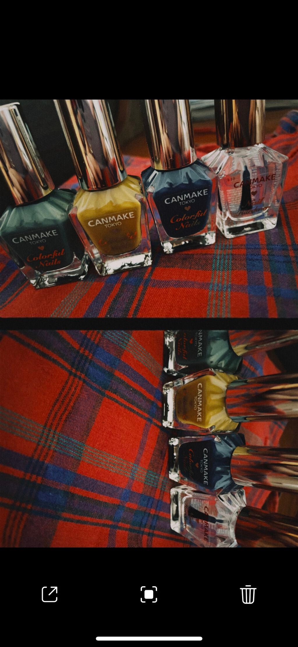 カラフルネイルズ/キャンメイク/マニキュアを使ったクチコミ(1枚目)