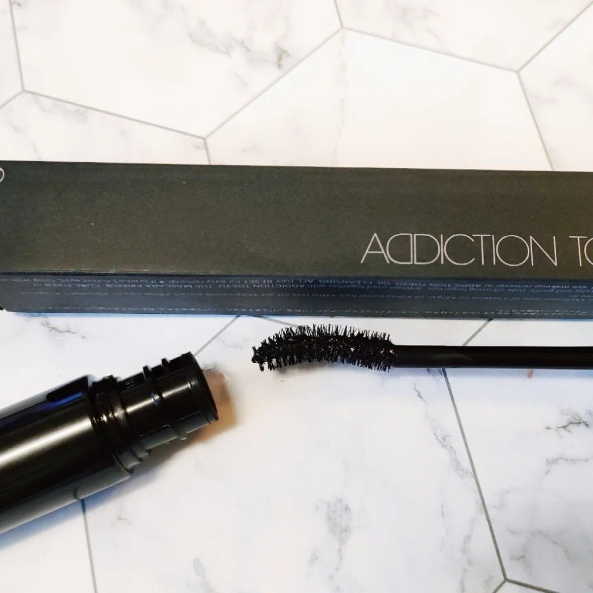 ザ マスカラ　インテンス ラッシュ 001 Black River/ADDICTION/マスカラを使ったクチコミ（3枚目）