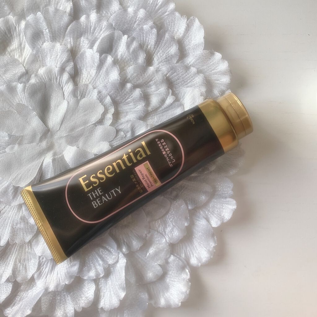 THE BEAUTY 髪のキメ美容プレミアムトリートメント<モイストリペアプレミアム>/エッセンシャル/洗い流すヘアトリートメントを使ったクチコミ(1枚目)