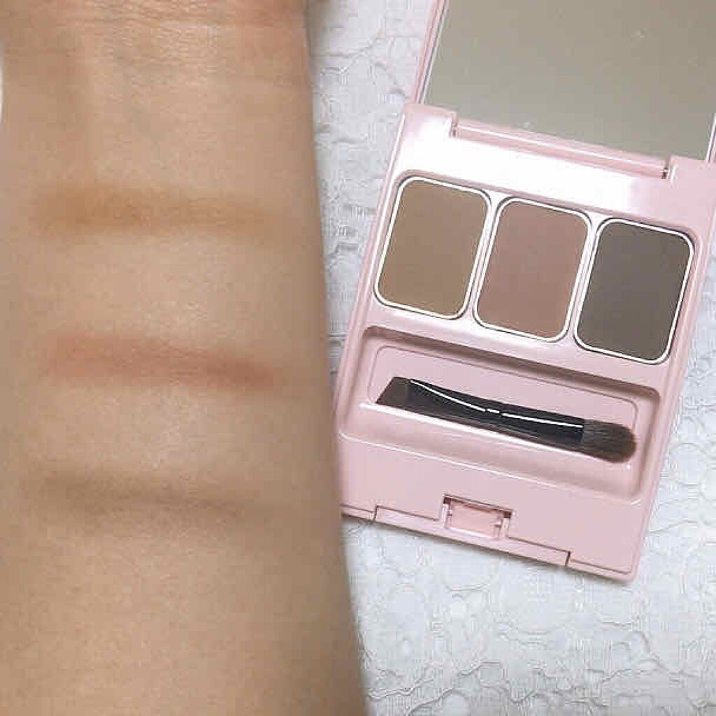  フーミー アイブロウパウダー/WHOMEE/パウダーアイブロウを使ったクチコミ（3枚目）