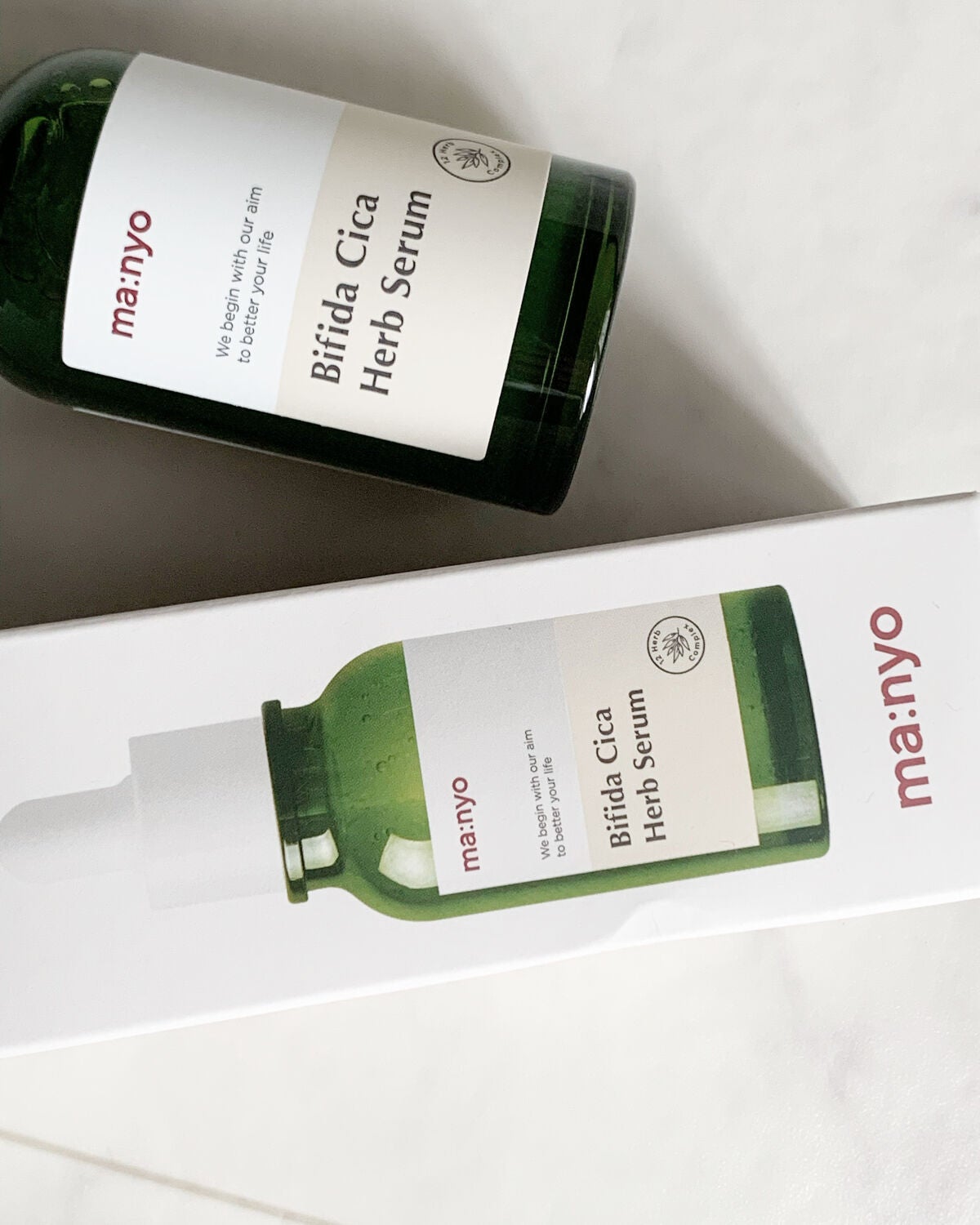 ビフィダシカハーブセラム/manyo/美容液を使ったクチコミ(2枚目)