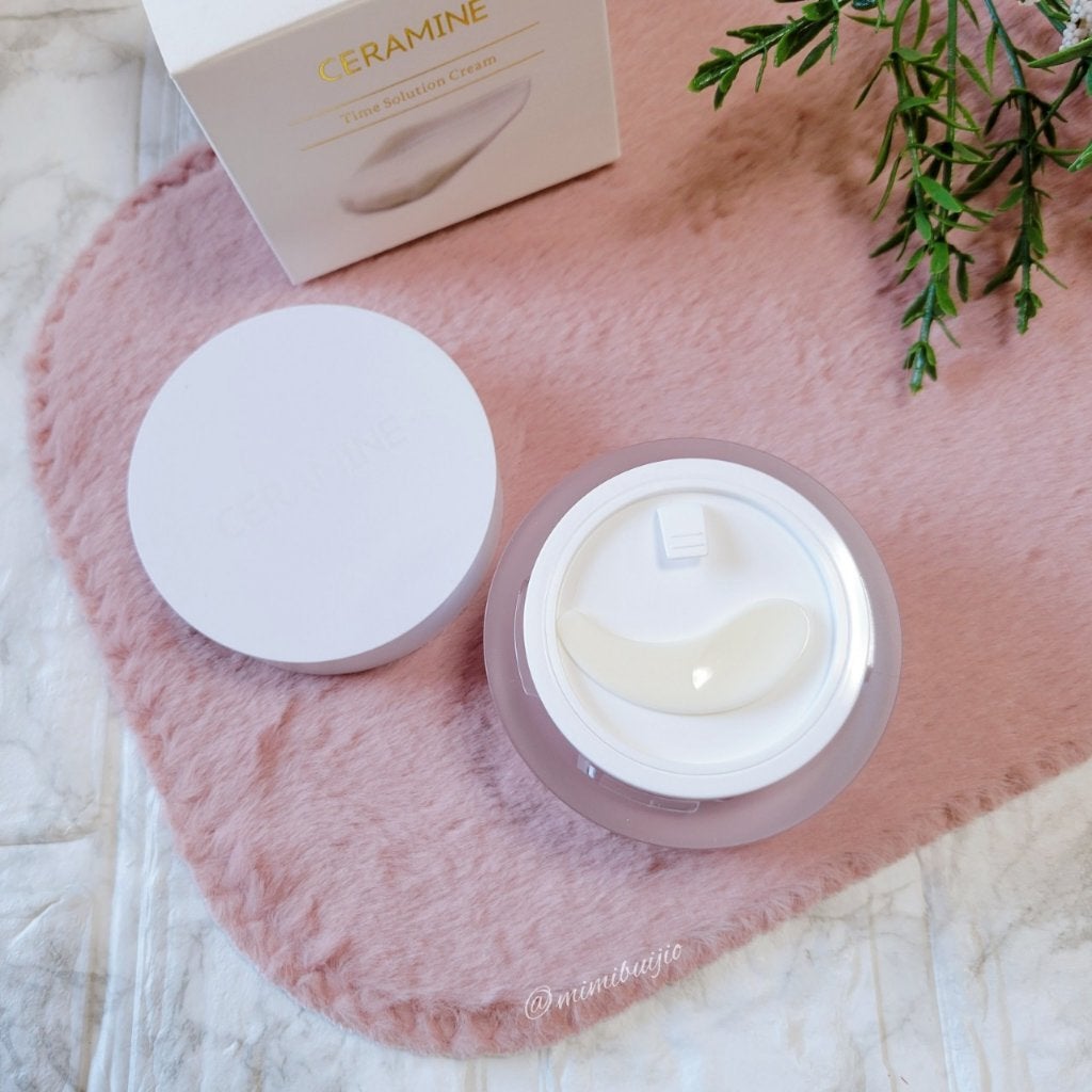 セラマイン タイムソリューションクリーム/CERAMINE/フェイスクリームを使ったクチコミ(2枚目)