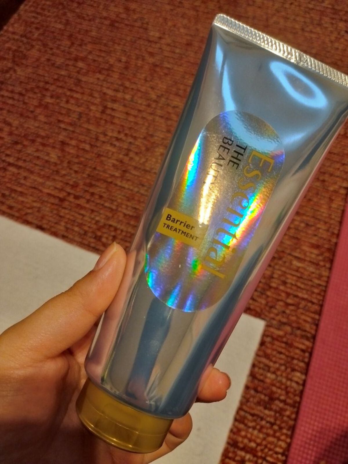 髪のキメ美容バリアトリートメント/エッセンシャル/洗い流すヘアトリートメントを使ったクチコミ(1枚目)