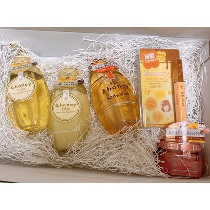 アンドハニー ピクシー モイストシルキー シャンプー1.0/ヘアトリートメント2.0/&honey/市販シャンプーを使ったクチコミ(1枚目)