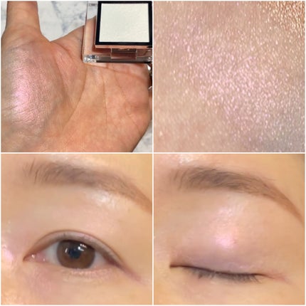 アディクション ザ アイシャドウ パール/ADDICTION/単色アイシャドウを使ったクチコミ(3枚目)