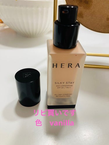 シルキーステイファンデーション 21N/HERA/リキッドファンデーションを使ったクチコミ（1枚目）