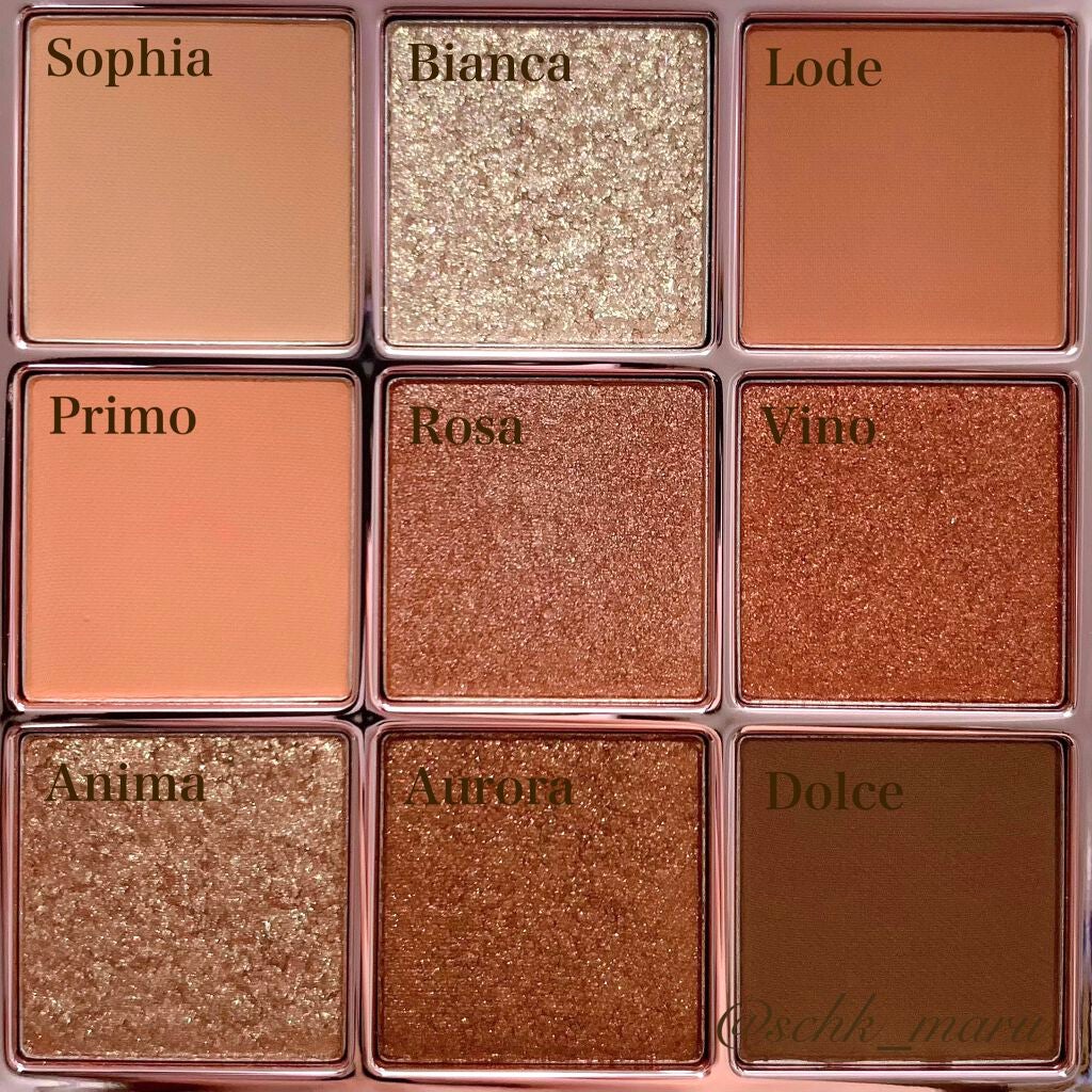 The Bella collection eyeshadow palette/CELEFIT/アイシャドウパレットを使ったクチコミ(4枚目)