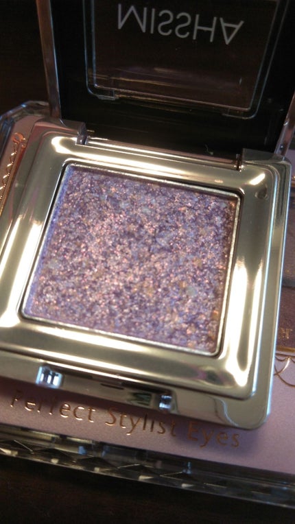 グリッタープリズム シャドウ/MISSHA/グリッターを使ったクチコミ(2枚目)