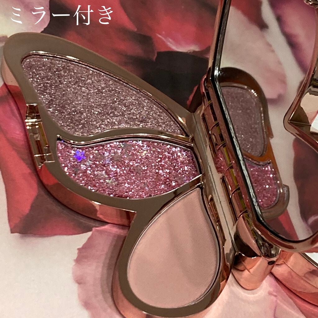 バタフライアイシャドウパレット/AGAG/アイシャドウパレットを使ったクチコミ(3枚目)