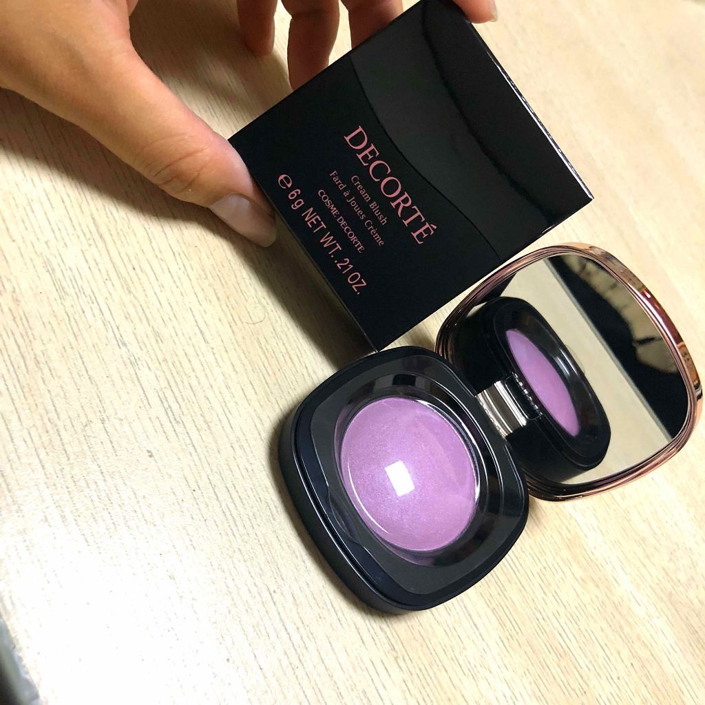 クリーム ブラッシュ/DECORTÉ/ジェル・クリームチークを使ったクチコミ(1枚目)