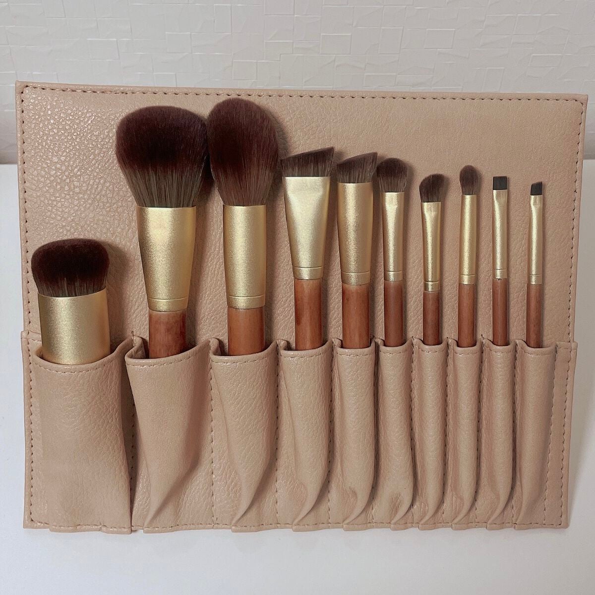 SIXPLUS X MARILYN 10本メイクアップブラシセット/SIXPLUS/メイクブラシを使ったクチコミ(1枚目)