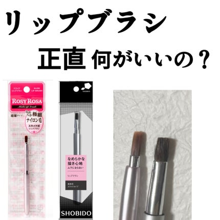リップブラシ/SHOBIDO/メイクブラシを使ったクチコミ(1枚目)