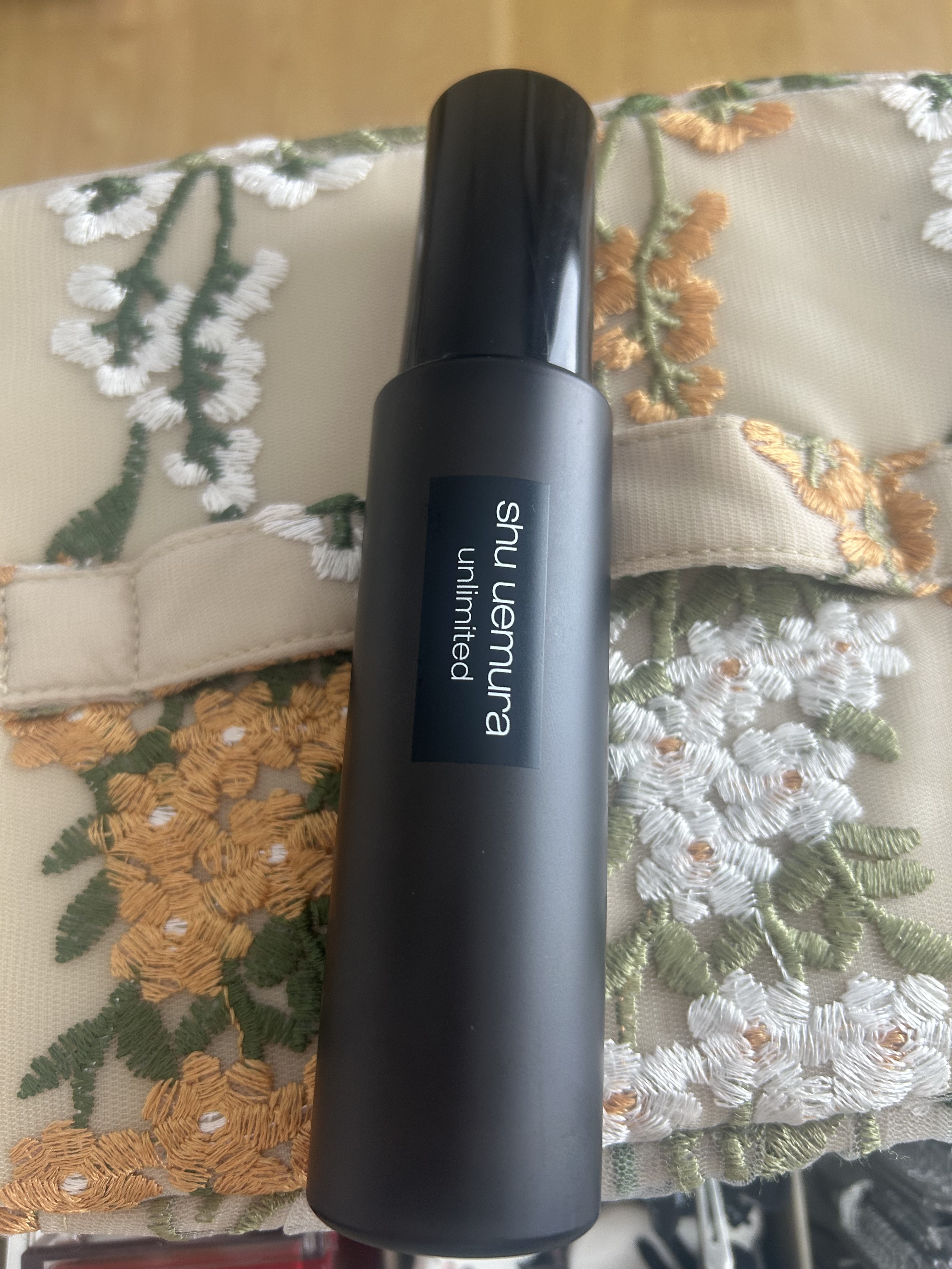 アンリミテッド メイクアップ フィックス ミスト 100ml/shu uemura/フィックスミストを使ったクチコミ（1枚目）