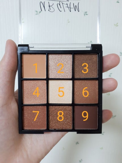 UR GLAM BLOOMING EYE COLOR PALETTE/U R GLAM/アイシャドウパレットを使ったクチコミ(2枚目)