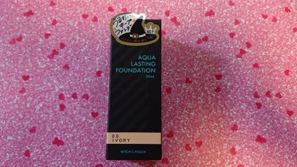 アクアラスティングファンデーション/Witch's Pouch/リキッドファンデーションを使ったクチコミ(1枚目)