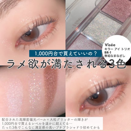 ミネラルクラッシィシャドー/エトヴォス/アイシャドウパレットを使ったクチコミ(4枚目)