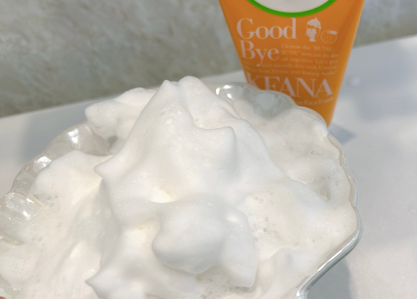 毛穴撫子 愛媛みかんの重曹泡洗顔/毛穴撫子/洗顔フォームを使ったクチコミ(5枚目)