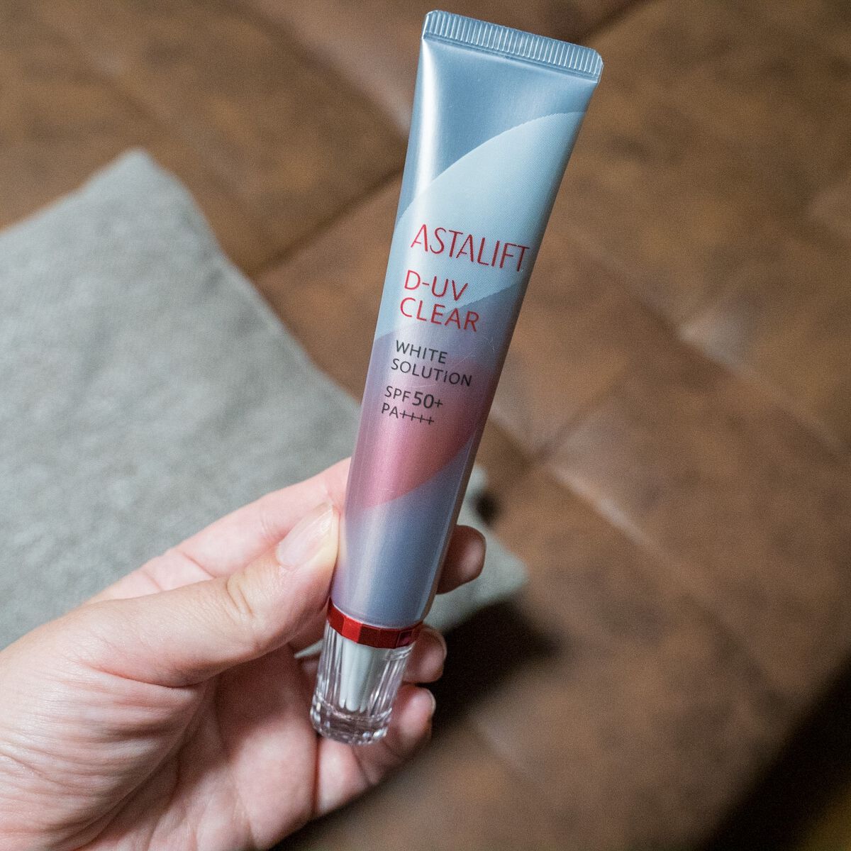 D-UVクリア ホワイトソリューション/アスタリフト/日焼け止めクリームを使ったクチコミ（1枚目）