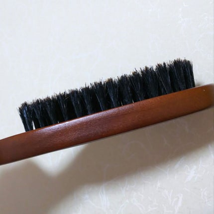 豚毛ブラシ/DAISO/ヘアブラシを使ったクチコミ(2枚目)